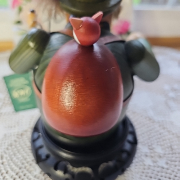 KWO Collection Made In Germany Shelf Sitter With A Fox Backpack And Dog On Lap - Picture 6 of 14